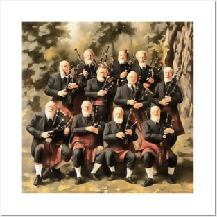 Eleven Pipers The Faithful Apostles Posters and Art